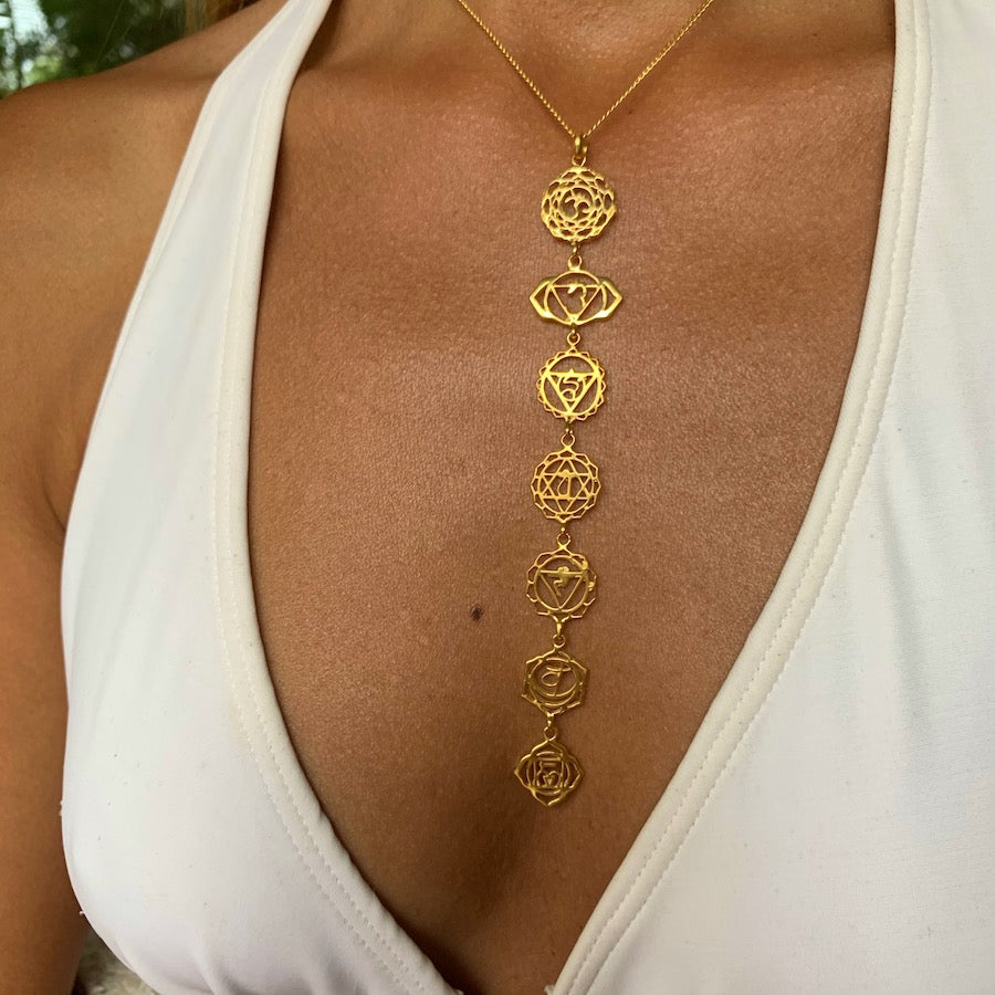 7 Chakra pendant necklace