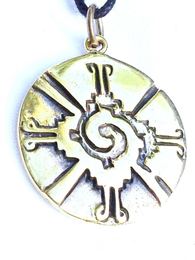 Galactic Butterfly Brass Pendant necklace