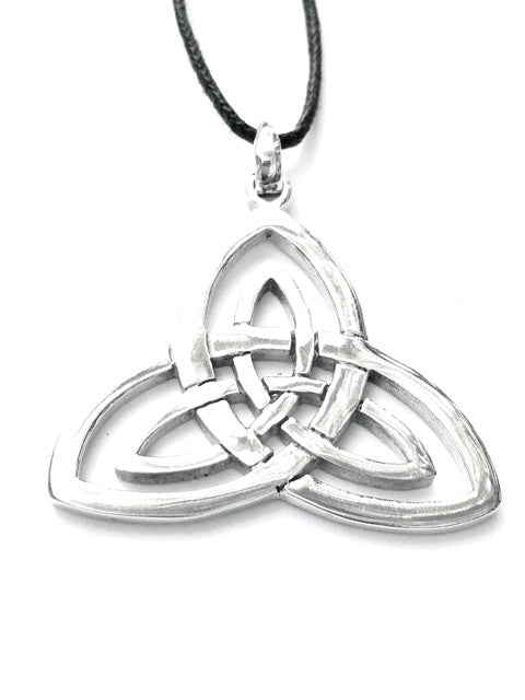 Celtic Necklace Trinity Knot Silver Pendant