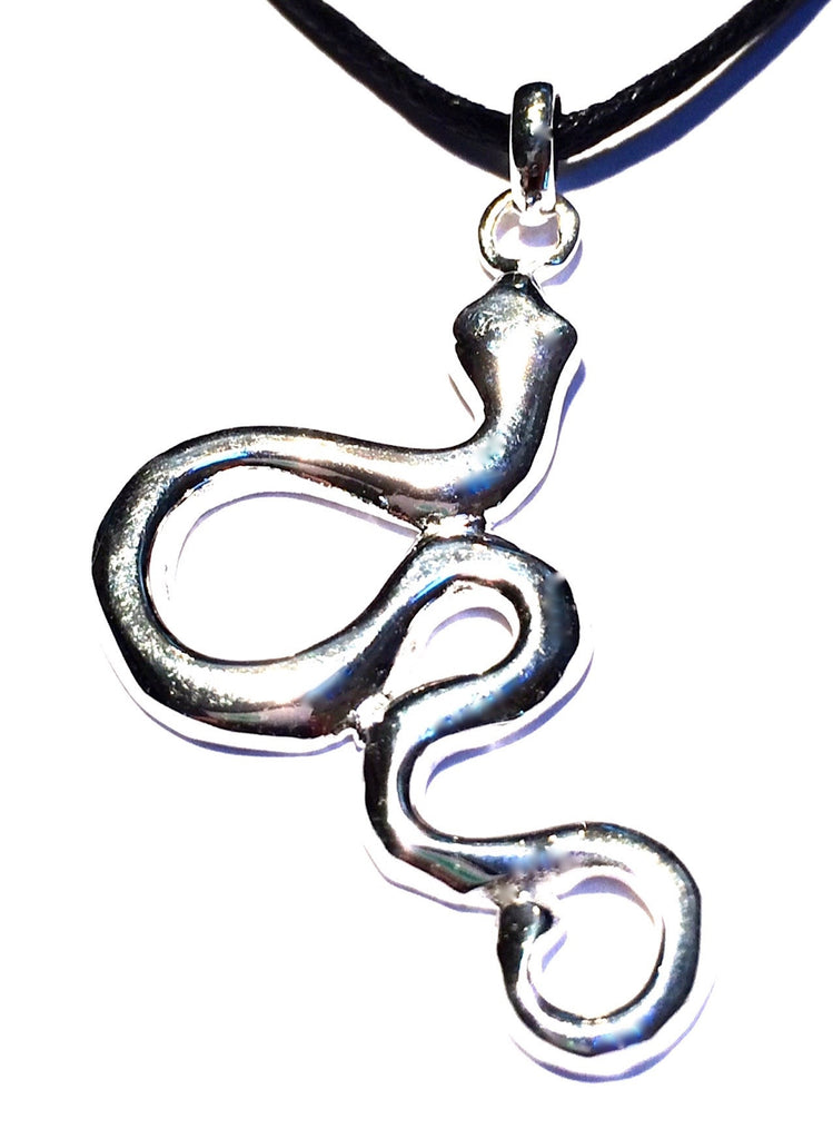 Kundalini Pendant silver snake necklace