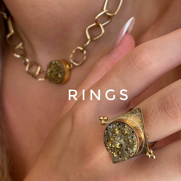 Gold, Silver & Brass Rings